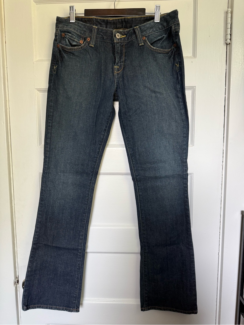Lucky‎ Brand Lola Bootcut Women’s Dark Wash Hipster Vintage Y2K Jeans Sz 8
